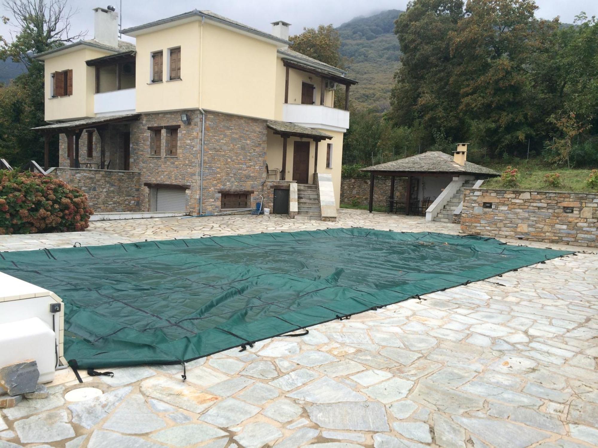 Luxury Villa With Pool In Tsagarada Luaran gambar